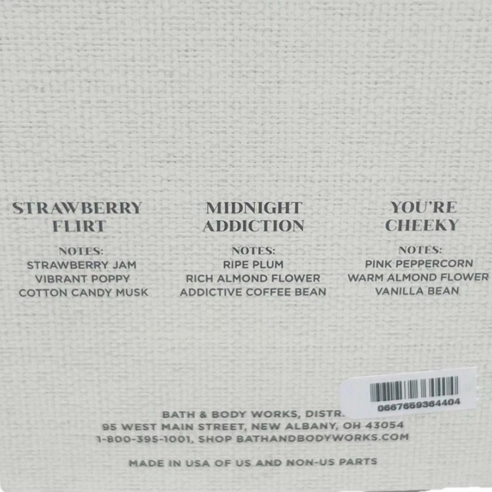 BATH & BODY WORKS Everyday Luxuries 3-piece Mini Fragrance Gift Set NEW - Picture 5 of 6